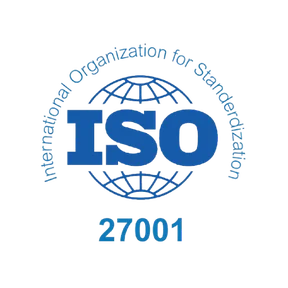 ISO 27001 certification badge
